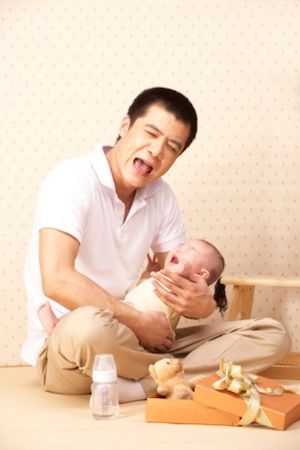 Šlabikár (nielen) otecka- Ako utíšiť plačúce dieťa